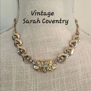 Vintage Sarah Coventry Crystal Necklace